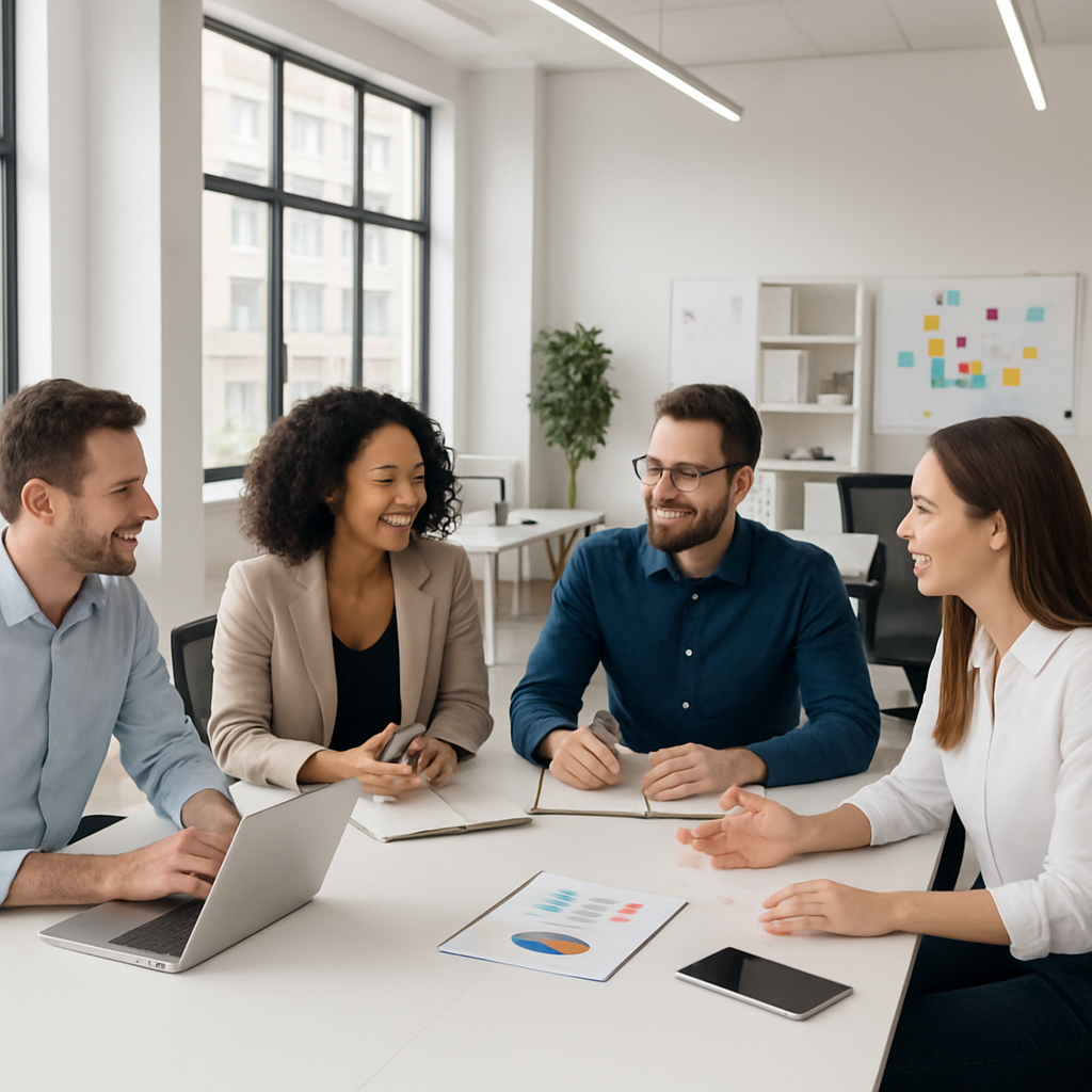 Professional marketing team